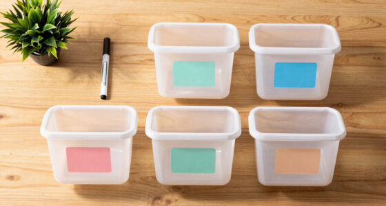 Best Labeling Systems for Dorm Storage