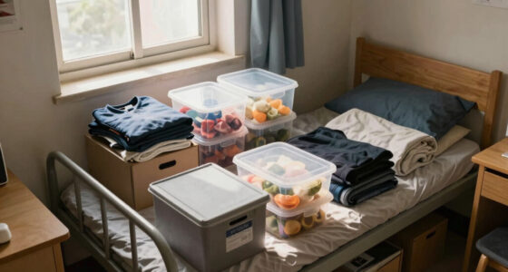 Best Under-Bed Storage for Small Dorm Rooms