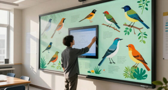 Cornell's Interactive Wall Of Birds