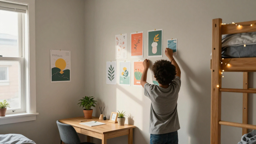 Creating a Personalized Dorm Room Decor Plan on a Budget