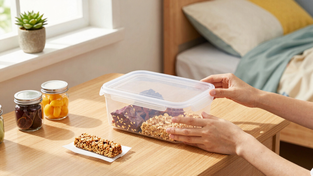Healthy Snack Storage Ideas for Dorm Rooms