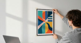 How to Hang Wall Art Without Damaging Dorm Walls