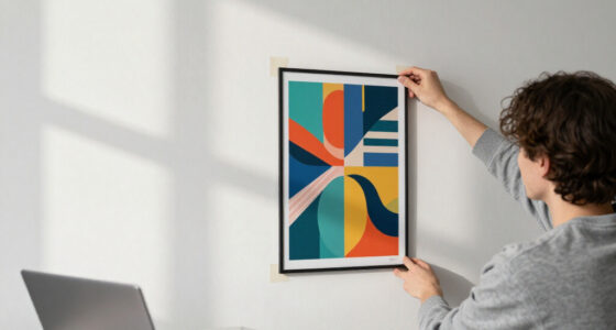 How to Hang Wall Art Without Damaging Dorm Walls