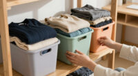Best Storage Bins for Seasonal Dorm Clothing