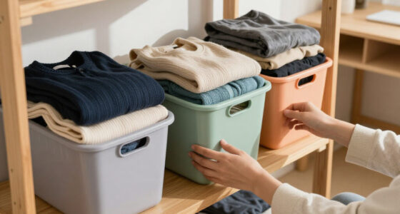 Best Storage Bins for Seasonal Dorm Clothing