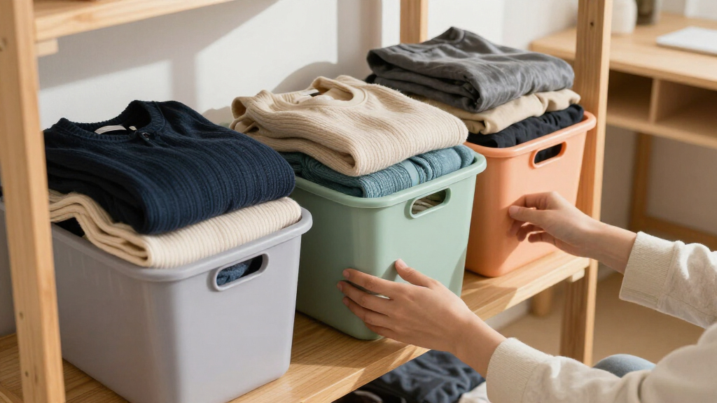 Best Storage Bins for Seasonal Dorm Clothing