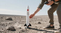 Spacex Rocket Crashes On The Moon