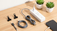 Top Cable Management Tips for Dorm Desks