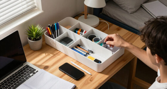 10 Best Compact Dorm Desk Organizers for Small-Space Storage in 2026