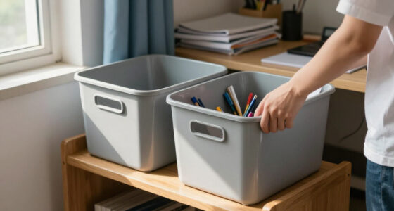 8 Best Compact Dorm Storage Bins for Small Spaces in 2026