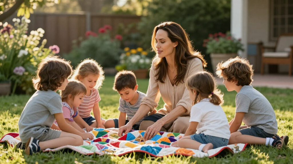 Angelina Jolie Gives Parenting Advice In Rare Comments About Her 6 Kids