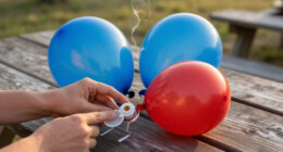 What Happens To These Balloons When You Open The Valve?